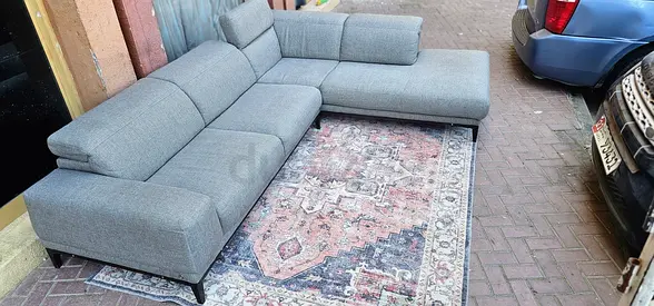 Natuzzi L shape sofa