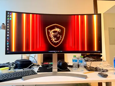 LG  34 inch curved monitor
