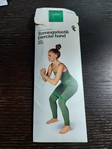 Green heavy resistance exercise loop band (new, in box)