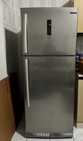 Hisense Silver Top Freezer Refrigerator - Good Working Condition
