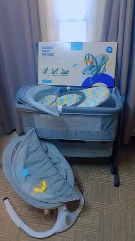 Newborn bassinet n rocking chair for sale