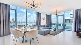FULLY FURNISHED | GYM | BURJ- LAGOON VIEW