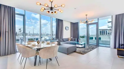 FULLY FURNISHED | GYM | BURJ- LAGOON VIEW