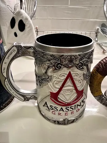Assassins Creed Ezio Handpainted Mug