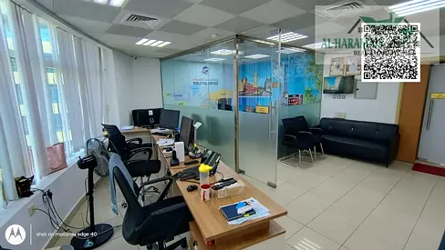 مكتب للبيع في أبراج هورايزون، مساحة 635 قدم مربع، السعر 315000 درهم إماراتي بدون موقف سيارات.