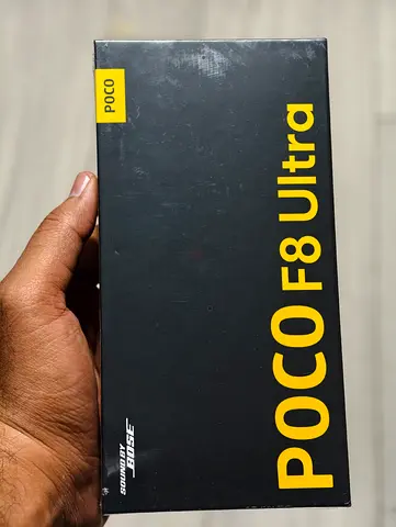 Xiaomis Poco F8 Ultra 12/256 GB selaed box packed