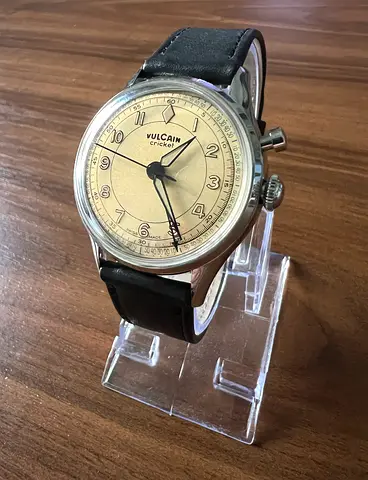 Vulcain Cricket Alarm Watch