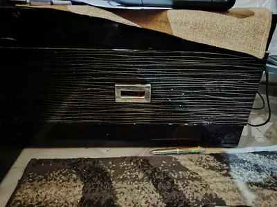 King size bed with - Black 02 Drawer