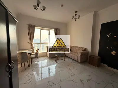 1 Bedroom and Living Room Fully Furnished Free Gym Free Swimming Pool Modern Residential Tower Prime Location Close to All Services