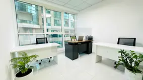 Stylish Office | Free Utilities | Bank Account Assistance