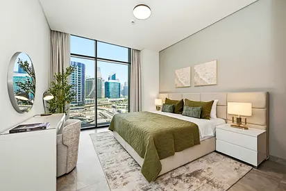 Special Offer: New 1BD Apartment in Peninsula One, Perfect for 4