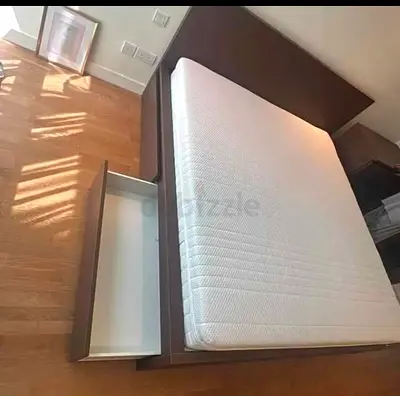 Ikea malm queen size bed frame queen size