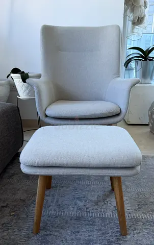 Chair with Stool