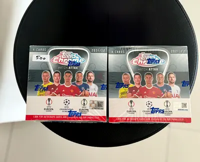 2 Rare to find Topps Sealed Boxes