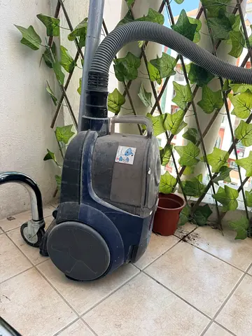 Used canister vacuum cleaner - working condition