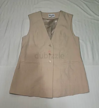 Light Brown Vest Size 36 Never Use