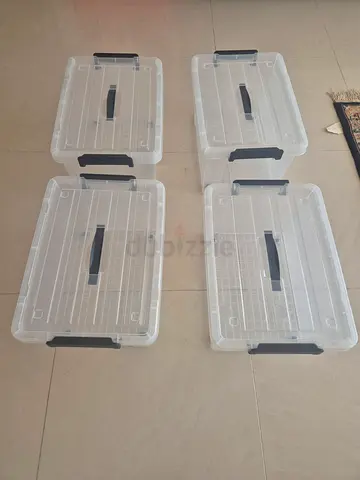 4 storage containers