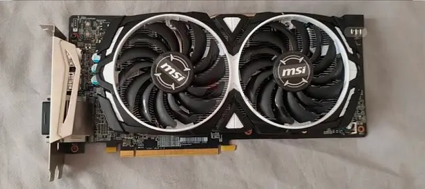 AMD RX580 MSI 8GB.