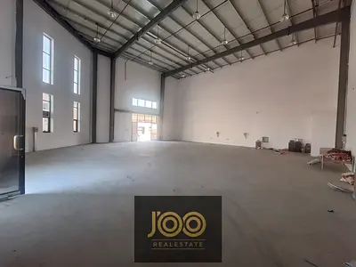 مستودع للإيجار السنوي | أم الثعوب – أم القيوين | مساحة 6,600 | كهرباء 100 kw