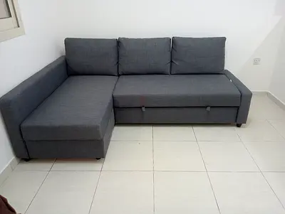 VIMLE Neutral Beige Living Room Sofa Set