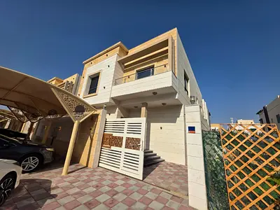 Five-bedroom villa in Al Yasmin, spacious area, high-end finishing