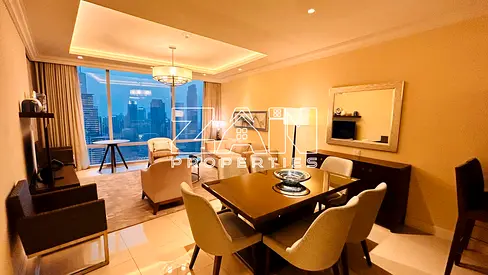 Burj + Fountain Views | High Floor | Bills Included |