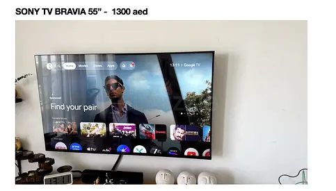 Sony Bravia 55 Smart TV - Good Working Condition