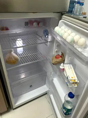 Compact Refrigerator with Top Freezer Compartment