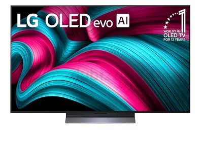 LG 55-Inch Class OLED evo AI 4K C5 Series Smart TV w/Dolby Atmos, Dolby Vision, HDR10, AI Super Upsc