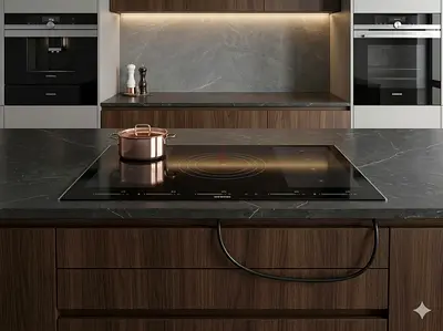 Siemens latest model iq700 induction cooktop built-in integrated 90cm ns