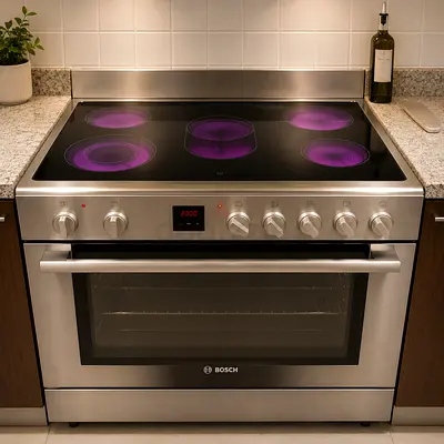 Bosch 90cm Ceramic Electric Cooker – Series 8 Collection