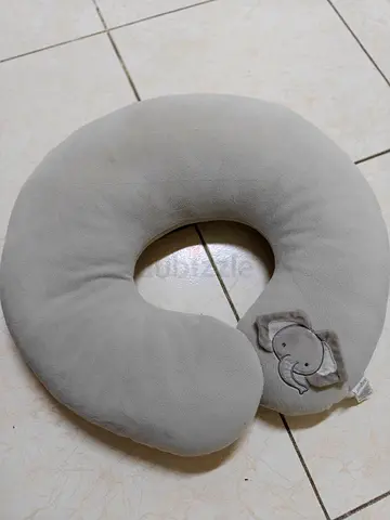 Juniors Brand - Nursing/Breastfeeding Pillow Grey with Elephant Patch