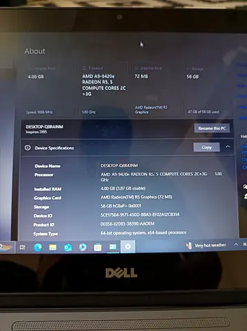 Dell Inspiron 11 3195 2-in-1, compact convertible laptop with 360° rotation