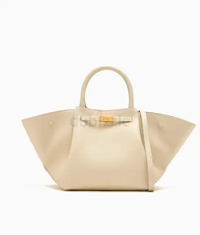 Demellier The Midi New York Bag – Ivory/Off White
