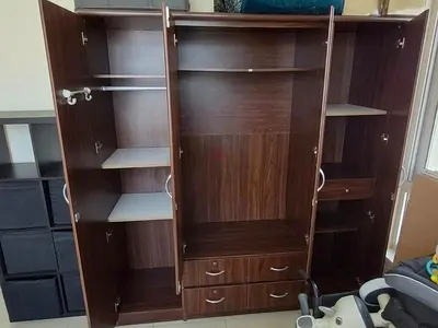 Wardrobe with Drawers and Shelves