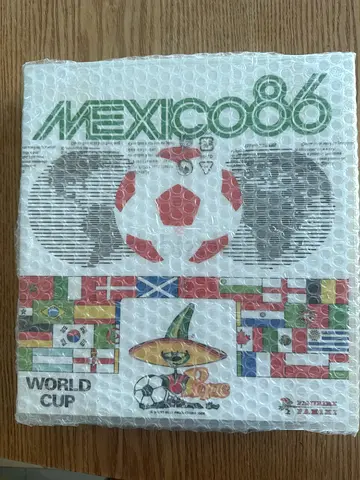 Complete unpasted stickerset Panini Worldcup Album 1986