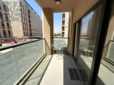 Brand new balcony studio with kitchen appliances available for rent