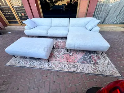 As A New Condition High Quality The loom collection amelia L Shape Sofa