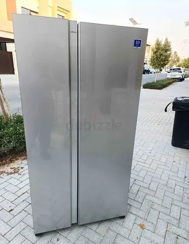 Hitachi side by side refrigerator  neat and clean perfect working