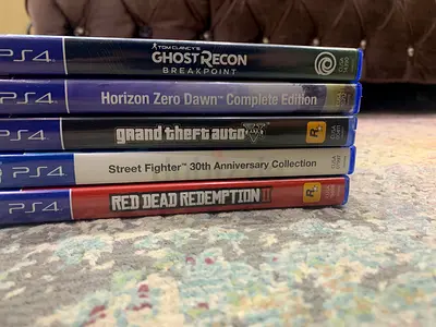 PlayStation 4 Games Bundle (5 Games) - Great Condition