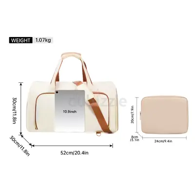 3-in-1 Travel Duffel Bag | Waterproof Garment Organizer