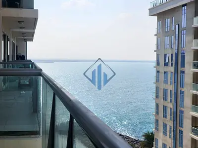 شقة غرفة نوم فاخرة للبيع بإطلالة بحرية المرجان جدا