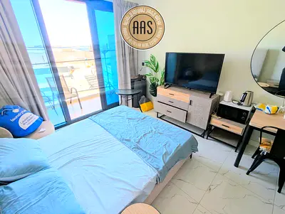 Ultra Furnished Studio || Bigger Layout || Balcony with Pool View || Ready To Move