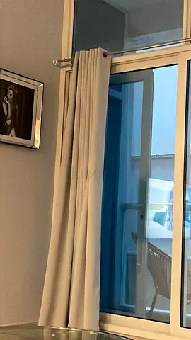 Grey curtains 3m40