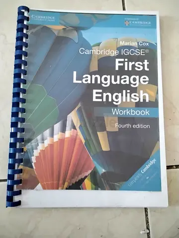 Cambridge IGCSE First Language English Workbook (Fourth Edition) - Spiral Bound