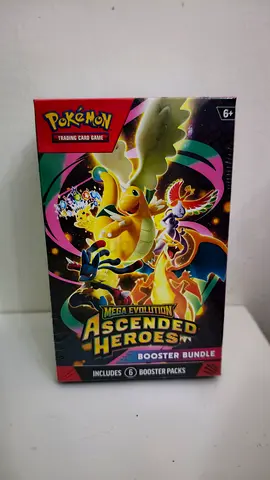 Pokemon TCG Mega Evolution Ascended Heroes Booster Bundle