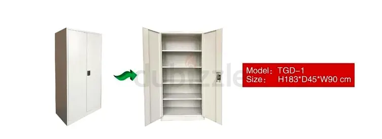 Steel File Cabnet 2 door adjustable shelf very strong Quality