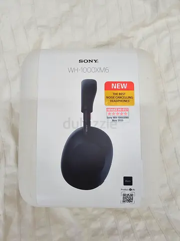 Sony wireless noise cancelling Headphones WH1000 XM6