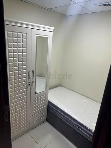 Available maid room attached bathroom for 2000