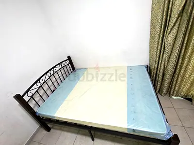 Metal Bed Frame with Medical Mattress